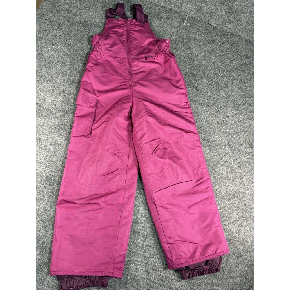 Cherokee Kids Snow Pants – Size 7/8 – Pink Magenta – Waterproof –Minor Seam Flaw